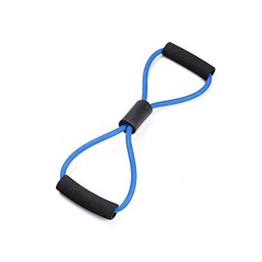 Imagem de EXTENSOR ELÁSTICO EM OITO TENSÃO MÉDIA CROSSTUBE COR:AZUL