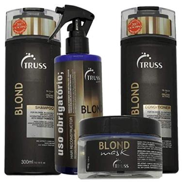 Imagem de Kit Truss Blond Shampoo Cond. Máscara Uso Obrigatório