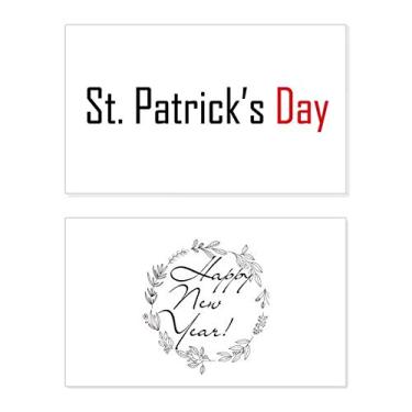Imagem de Celebre o Dia de São Patrício Bênção Festival Ano Novo Festival Cartão de felicitações Bless Message Present