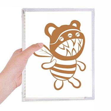 Imagem de Caderno de anotações de criaturas alienígenas monstro alienígena do Universo com folhas soltas e diário recarregável