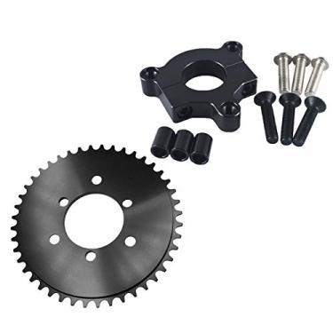 Imagem de Roda Sthus CNC 44T com adaptador de 3,8 cm para bicicleta motorizada de 60 cc 66 cc 80 ccsthus preto AMWZBD6500V