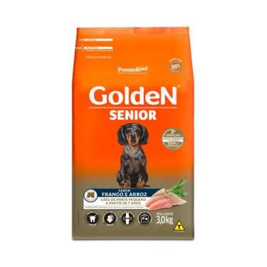 Imagem de Golden senior frango arroz mini bits 3kg
