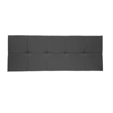 Imagem de Painel Cabeceira De Casal Super King 195cm Para Cama Box Nina Suede Ci