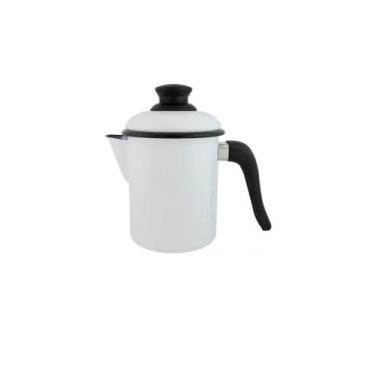 Imagem de Leiteira Esmaltada Ewel 900 Ml P/ Fogão Indução E Elétrico
