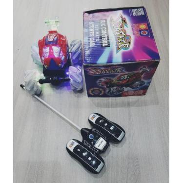 Imagem de Carrinho Maluco Controle Remoto Gira 360 Led Cambalhota - Hope Long