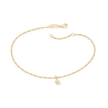 Imagem de Tornozeleira Rommanel Com Berloques Borboleta 550604