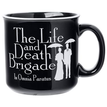 Imagem de Silver Buffalo Caneca de cerâmica Gilmore Girls The Life and Death Brigade in Omnia Paratus, 590 ml