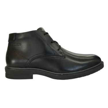 Imagem de Bota Ferracini Firenze Masculino Preto de couro cano curto