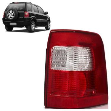 Imagem de Lanterna Traseira Ecosport 2003 2004 2005 2006 2007 Bicolor Estriada A
