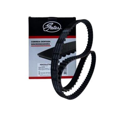Imagem de Correia dentada chevrolet cobalt onix spin 1.0 1.4 8v - GATES, Correia