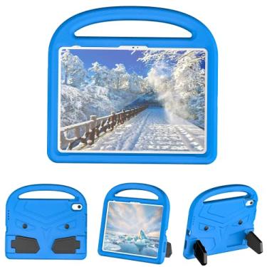 Imagem de Capa infantil para iPad (A16) 11ª geração de 11 polegadas (2025) e iPad 10ª geração 11 polegadas 2022 com suporte/alça, leve, macia, espuma vinílica acetinada, à prova de choque, suporte para meninas