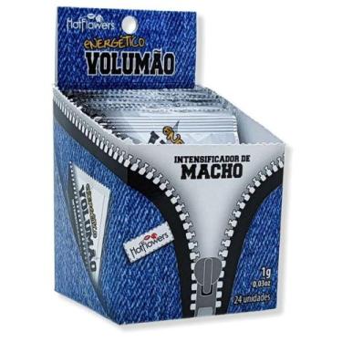 Imagem de Kit 10 Energético Volumão Excitante Masculino 1g - hot flowers
