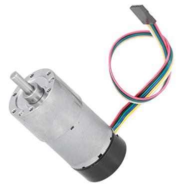 Imagem de JGB37 3530 DC12V Encoder Metal Metal GearMotor Motor de Engrenagem de Codificador de Alta Torção para Dispositivo de Acionamento Industrial (10rpm)