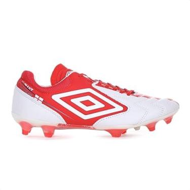 Imagem de Chuteira Umbro Campo Adamant Master Class Pro England Vermelho e Branco - Masculino - 40 - Vermelho