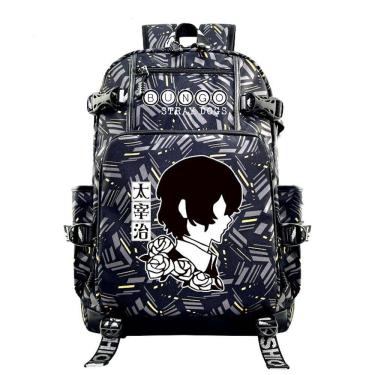 Imagem de Mochila escolar Bungos Strays Dogs Anime para crianças