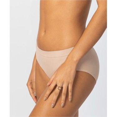 Imagem de Calcinha Clássica Sem Costura Lupo Loba - 4031001, Natural, M