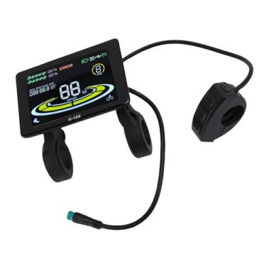 Imagem de XUXHOU Velocímetro de Bicicleta, 24V 36V 48V LCD Medidor de Tela Colorida Painel de Controle de Scooter Elétrico Com Conector de 5 Pinos para Scooter de Bicicleta Elétrica