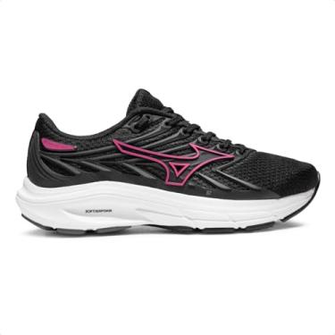 Imagem de Tênis Mizuno Jet 8 Feminino (Preto/Rosa, BR, Adulto, Numérico, 34)