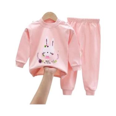 Imagem de Conjuntos De Pijamas De Animais Unissex Para Crianças, Roupas De Dormi