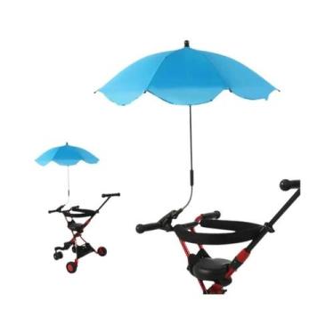 Imagem de Guarda-Sol Ajustável UV Para Carrinho De Bebê, Visor Solar Universal, 