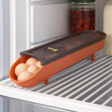 Imagem de Porta Ovos Organizador com tampa para Geladeira Empilhavel - Clink