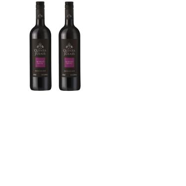 Imagem de Kit Vinho Tinto Quinta Jubair Bordô Demi-sec 750ml 2uni