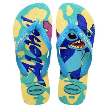 Imagem de Chinelo Havaianas Top Disney Classics Stitch Bege Conforto, Bege, 35-3