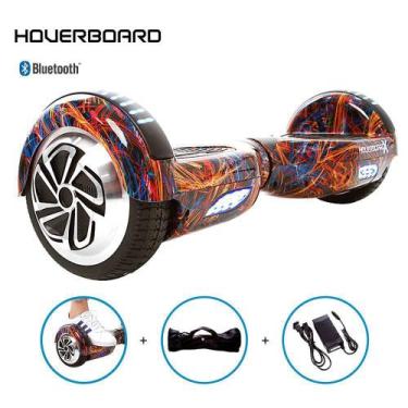 Imagem de Esqueite Elétrico 6,5 Flash Color Hoverboard Bluetooth