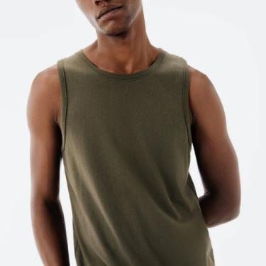 Imagem de Regata World Hering Básica Masculina 0111, Verde, 849, XXG