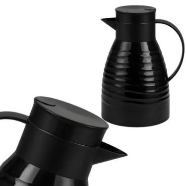 Imagem de Garrafa Térmica Capri 1L com Ampola de Vidro para Café Chá e Leite Pre