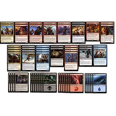 Imagem de MTG Decks & More Elite Pirate - Modern Legal - Custom Built - Magic The Gathering - Grixis - Vermelho Azul Preto - - - 60 Cartas