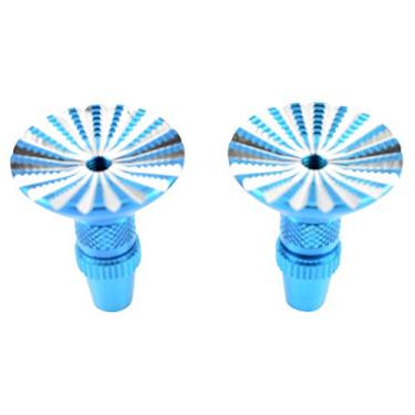 Imagem de Apex RC Products Blue Futaba/Spektrum DX5i DX6 DX6i DX7S DX8 DX9 / Taranis X9D Umbrella Transmissor Gimbal Sticks Ends #1713