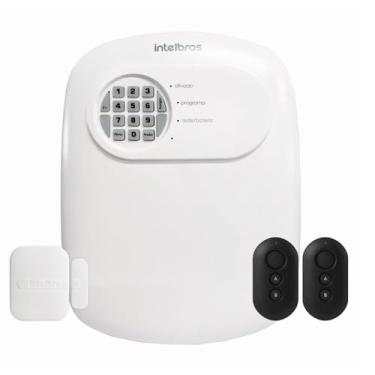 Imagem de Kit Central de Alarme Anm 24 Net Intelbras Sensor Magnético de Abertura Porta Janela Xas 4010 Smart