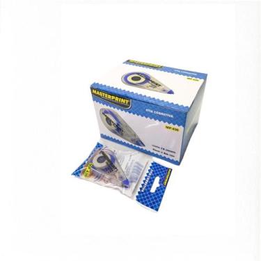 Imagem de Fita Corretiva 5mm x 6m MP436 Caixa com 12 unidades - Masterprint