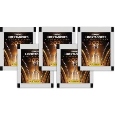 Imagem de Kit 10 envelopes de figurinhas  libertadores  conmebol 2023 - PANINI