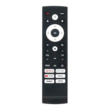 Imagem de Controle remoto de voz de substituição compatível com Hisense Google Smart TV 85U7K 65U8K 75U7K 40A4K 75U8K 85U8K 100U76N 55U7K 43A4K 65U7K 55U8K 32A4K 100U8K 85U88KM 75U88KM 65U88 KM 55U88KM