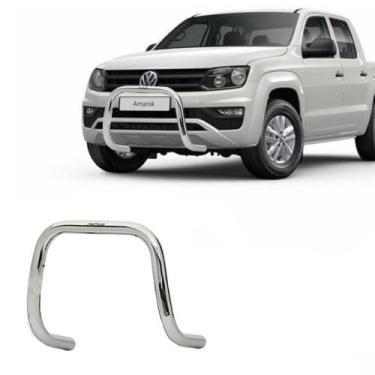 Imagem de Quebra Mato Amarok 2010 A 2015 2016 2017 2018 2019 Cromado - Solar