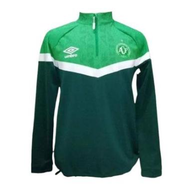Imagem de Blusão Umbro Chapecoense Treino 2023/24 Masculina - Verde 2GG-Masculino