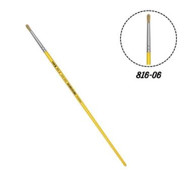 Imagem de Pincel Redondo 816-06 Cerda Branca Tigre