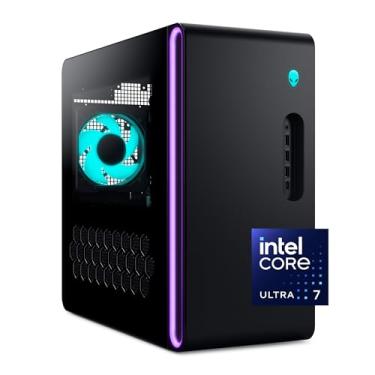 Imagem de Alienware Aurora Gaming Desktop ACT1250 - Processador Intel Core Ultra 7 265KF, resfriado a ar, NVIDIA GeForce RTX 5060Ti, 16GB DDR5 RAM, 1TB SSD, 500W Platinum Rated PSU, Win 11 Home - Painel