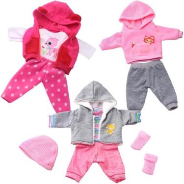 Imagem de Conjunto de roupas para bonecas UNICORN ELEMENT 9 UNIDADES 40-45 cm co