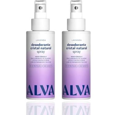 Imagem de KIT 2 Uni Alva Desodorante Spray Cristal Natural Lavanda Vegano 120ml