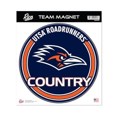 Imagem de Rico Industries NCAA Texas-San Antonio Roadrunners - Ímã redondo padrão UTSA de 20 cm
