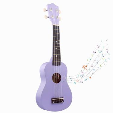 Imagem de Guitarra acústica Jakeloo Carbon Fibre 53cm para crianças de 3 a 9 ano