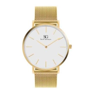 Imagem de Relógio Saint Germain Brand Chelsea Gold 40Mm Feminino-Feminino