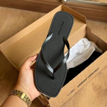 Imagem de Chinelo Feminino Mormaii 125519602, 35/36, Preto