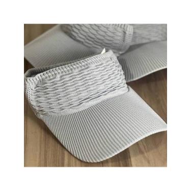 Imagem de Viseira Feminina Uv50 Cores Praia Sol Verão Esportes Passeio - Importa