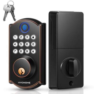 Imagem de Fechadura de porta de entrada sem chave Smart Lock VIVOHOME Impressão 