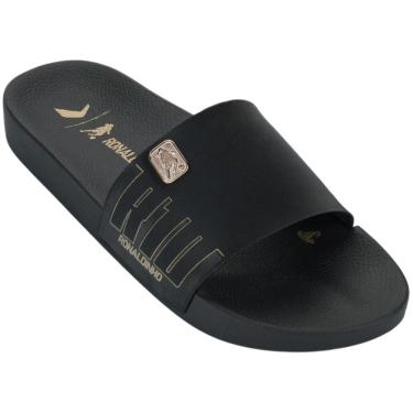 Imagem de Chinelo Masculino Slide Estilo Urbano Ronaldinho R10 Rider