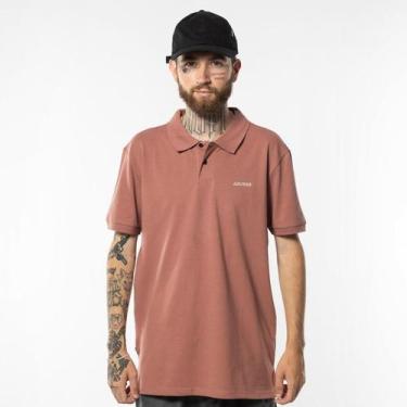 Imagem de Camisa Polo Masculina Waspy, Rosa, G